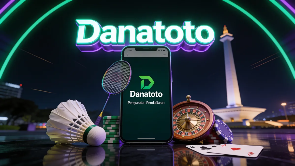 Persyaratan Pendaftaran danatoto untuk pemain di Indonesia